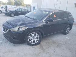 Salvage cars for sale at Apopka, FL auction: 2015 Mazda CX-9 Sport