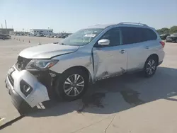 2017 Nissan Pathfinder S en venta en Grand Prairie, TX