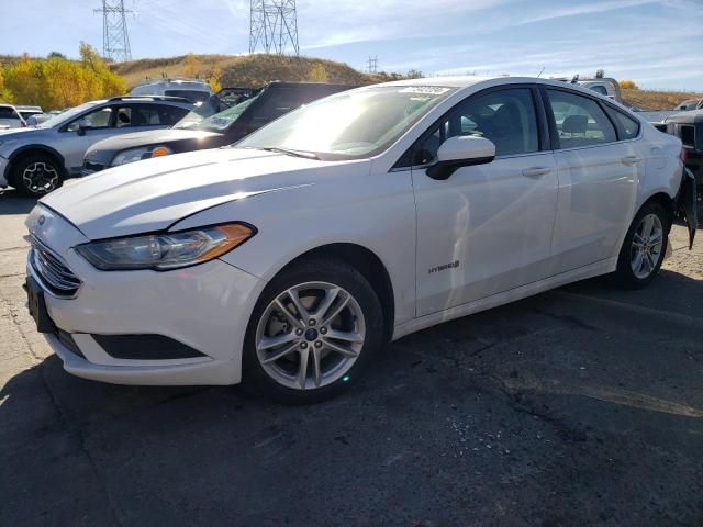 2018 Ford Fusion SE Hybrid