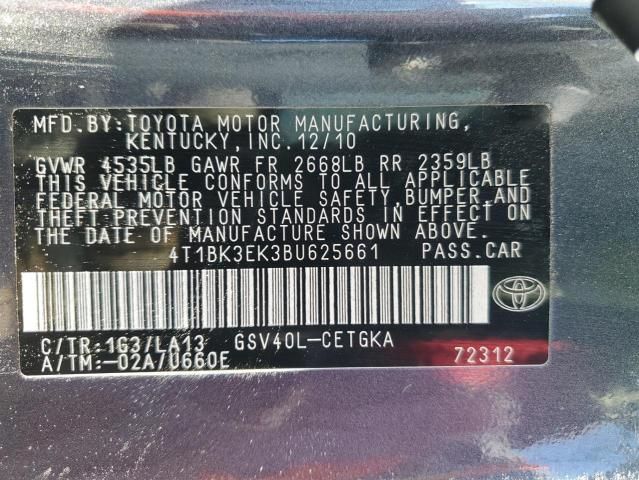 2011 Toyota Camry SE