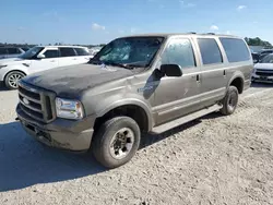 Salvage cars for sale from Copart Houston, TX: 2005 Ford Excursion Limited