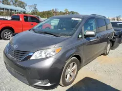 Toyota salvage cars for sale: 2017 Toyota Sienna LE