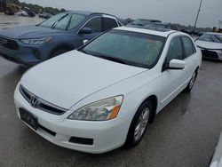 2007 Honda Accord EX en venta en Riverview, FL