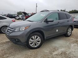 Flood-damaged cars for sale at auction: 2014 Honda CR-V EXL