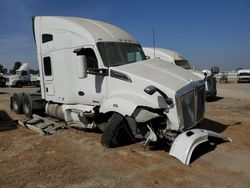 Salvage trucks for sale at Fresno, CA auction: 2021 Kenworth Construction T680