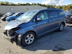 Toyota Sienna le salvage cars for sale: 2015 Toyota Sienna LE