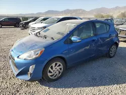 Salvage cars for sale at Magna, UT auction: 2015 Toyota Prius C