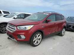 Flood-damaged cars for sale at auction: 2018 Ford Escape Titanium