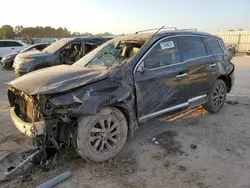 Salvage cars for sale at Harleyville, SC auction: 2015 Infiniti QX60