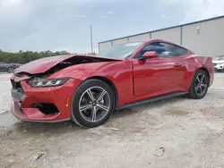 Salvage cars for sale at Tifton, GA auction: 2024 Ford Mustang