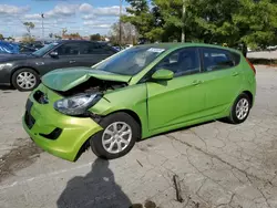 Salvage cars for sale at Lexington, KY auction: 2012 Hyundai Accent GLS