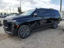 Cadillac Vehiculos salvage en venta: 2021 Cadillac Escalade ESV Sport