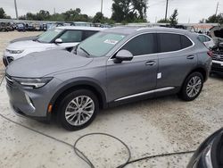 Flood-damaged cars for sale at auction: 2022 Buick Envision Preferred