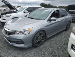 Flood-damaged cars for sale at auction: 2016 Honda Accord Sport