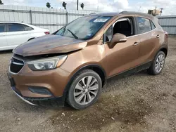 Salvage cars for sale from Copart Mercedes, TX: 2017 Buick Encore Preferred