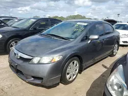 Honda salvage cars for sale: 2009 Honda Civic LX