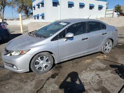 2013 Honda Civic Hybrid en venta en Albuquerque, NM