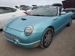 Salvage cars for sale at Arcadia, FL auction: 2002 Ford Thunderbird