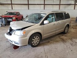 Salvage cars for sale from Copart Lansing, MI: 2016 Chrysler Town & Country Touring