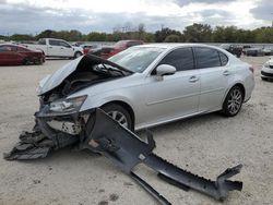 Salvage cars for sale from Copart San Antonio, TX: 2013 Lexus GS 350