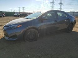 Salvage cars for sale at Elgin, IL auction: 2017 Toyota Corolla L