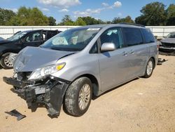 Salvage cars for sale at Theodore, AL auction: 2015 Toyota Sienna XLE