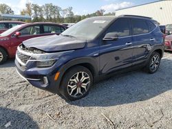 Salvage cars for sale at China Grove, NC auction: 2022 KIA Seltos SX