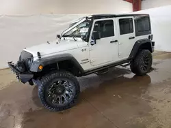 Salvage cars for sale at Mercedes, TX auction: 2017 Jeep Wrangler Unlimited Sport