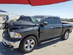 Salvage trucks for sale at Grand Prairie, TX auction: 2014 Dodge RAM 1500 SLT