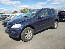 Salvage cars for sale at Glassboro, NJ auction: 2006 Mercedes-Benz ML 350