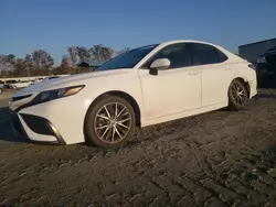 Salvage cars for sale at China Grove, NC auction: 2021 Toyota Camry SE