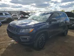 Jeep Compass Trailhawk salvage cars for sale: 2019 Jeep Compass Trailhawk