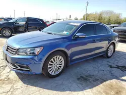 Salvage cars for sale at Oklahoma City, OK auction: 2016 Volkswagen Passat SE