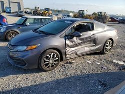 Salvage cars for sale at Earlington, KY auction: 2015 Honda Civic LX