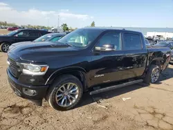 Salvage cars for sale at Woodhaven, MI auction: 2022 Dodge 1500 Laramie