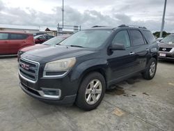 Salvage cars for sale at Riverview, FL auction: 2015 GMC Acadia SLE