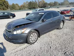 Salvage cars for sale at Madisonville, TN auction: 2010 Honda Accord LX