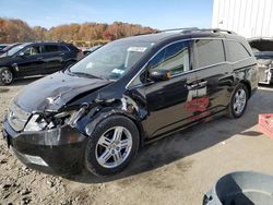 Salvage cars for sale at Windsor, NJ auction: 2013 Honda Odyssey Touring