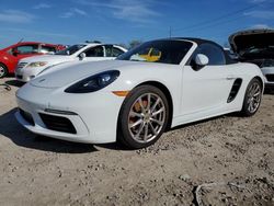 Salvage cars for sale at Riverview, FL auction: 2018 Porsche Boxster