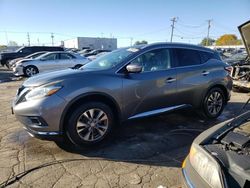 Salvage cars for sale from Copart Chicago Heights, IL: 2015 Nissan Murano S