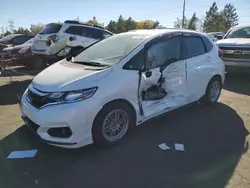 Salvage cars for sale at Denver, CO auction: 2018 Honda FIT EX