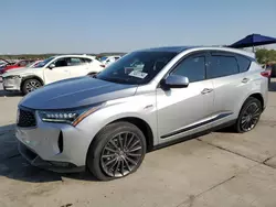 Salvage cars for sale at Grand Prairie, TX auction: 2023 Acura RDX A-SPEC Advance