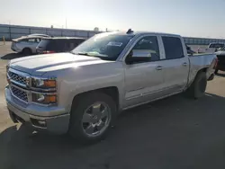 Salvage trucks for sale at Fresno, CA auction: 2015 Chevrolet Silverado C1500 LT