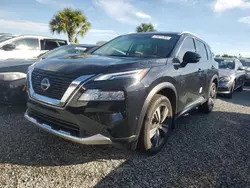 Nissan salvage cars for sale: 2023 Nissan Rogue Platinum