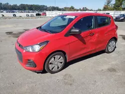 Chevrolet salvage cars for sale: 2017 Chevrolet Spark LS