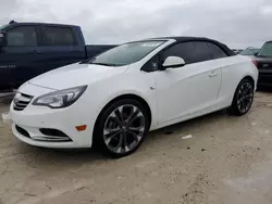 Salvage cars for sale at Arcadia, FL auction: 2016 Buick Cascada Premium