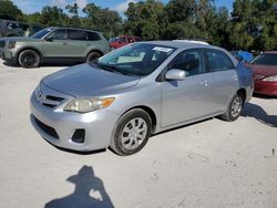 Toyota salvage cars for sale: 2011 Toyota Corolla Base