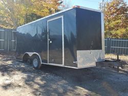 Salvage trucks for sale at Candia, NH auction: 2012 Covi Trailer