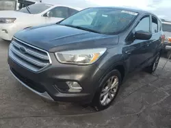 Carros salvage para piezas a la venta en subasta: 2017 Ford Escape SE