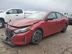 Nissan salvage cars for sale: 2024 Nissan Sentra SR